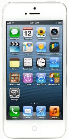 Смартфон Apple iPhone 5 32Gb White & Silver - Красногорск